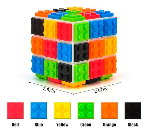 Cubo 3x3 Bloques De Construcción Profesional Fanxin Original