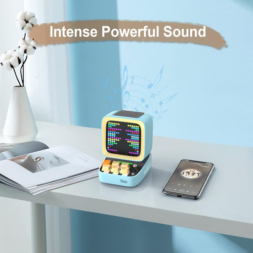 Altavoz Divoom Ditoo, Con Pantalla Led, Bt, Anuncio De Es...