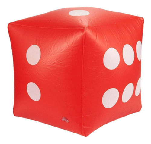 Dados Gigantes Inflables 35 Cm Para Juegos En La Piscina