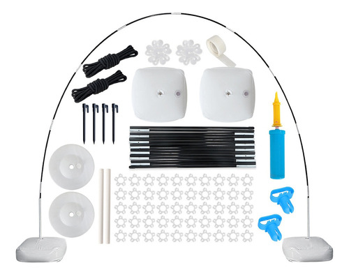 Kit De Soporte Para Arco De Globos Con Bolsa Rellenable De A