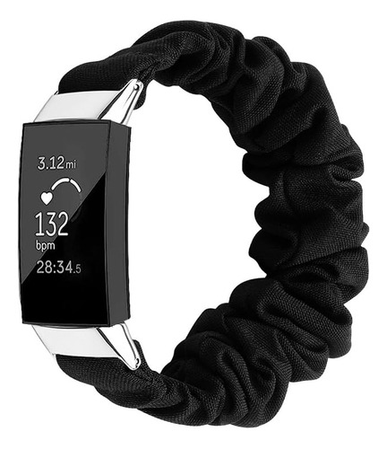 Compatible Con Fitbit Charge 4/3/3 Se Scrunchie - Correas E.