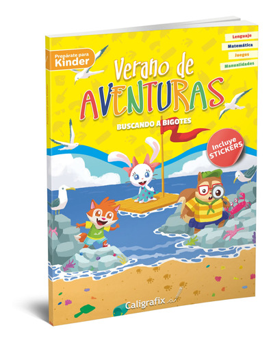 Verano Aventuras: Buscando A Bigotes - Kinder - Caligrafix