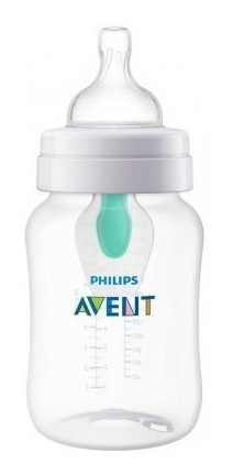 Imagen 7 de 8 de Mamadera Anticolico Philips Avent Airfree 260ml +1 M 81314