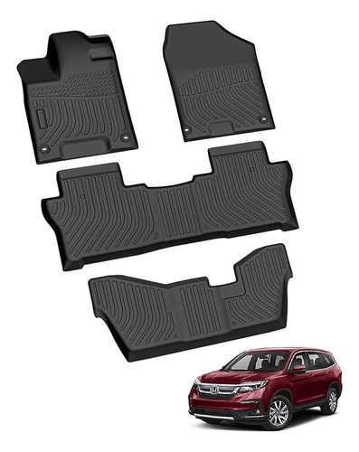 Pisos Bandeja Tpe Honda Pilot 2016 2018 2019 2020 2021 2022