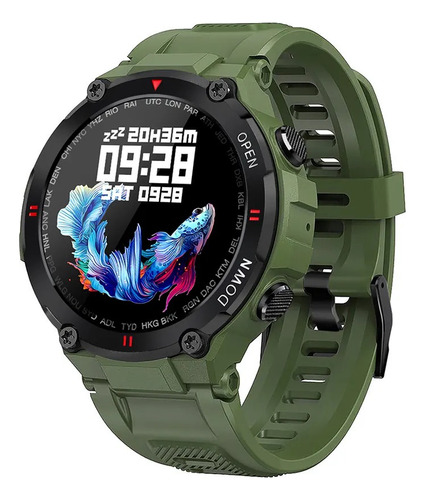 Reloj Smart Watch Carrello K22 Llamada Fitness Bt - Verde