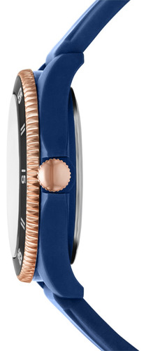 Reloj Mujer Skechers Sr6306 De Silicona Azul