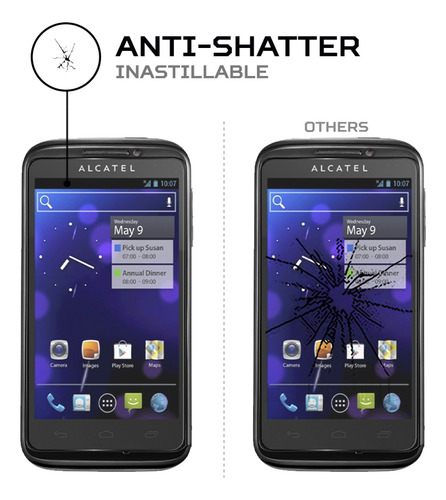 Protector Mica Pantalla Para Alcatel Ot-993d