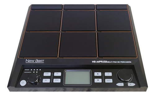 New Beat Nbmp9usb Modulo De Percusiones MultiPad Con Funda