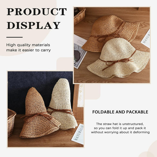 Sombreros De Paja For Mujer, Sombreros De Playa, Protección