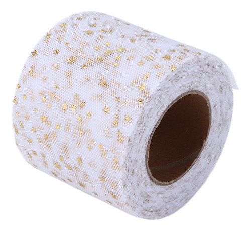 Rollos De Tul De Color 2 Piezas Brillo Aspecto Brillante Fác