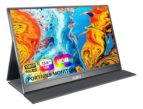Mnn Monitor Portable  15.6 Fhd 1080p Laptop Monitor Gaming