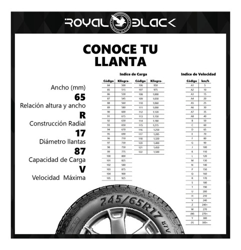 Kit de 2 llantas Royal Black Royal Performance P 205/50R17 93.0