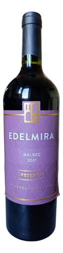 Vino Edelmira Reserva Malbec X750ml