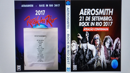 Dvd Aerosmith Rock In Rio 2017