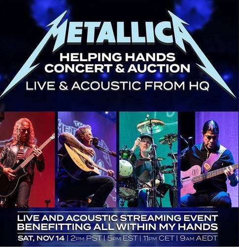 Metallica - The All Within My Hands Helping Concert 2020