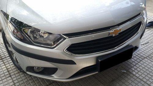 Chevrolet Prisma 2017 2018 2019 Protectores De Paragolpes Negros Walrod306