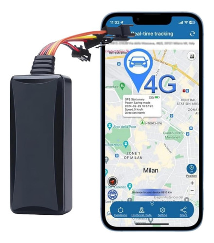 Coche Gps Tracker Localizador En Tiempo Real Marca Modelo