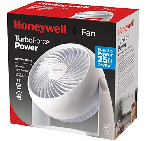 Honeywell Kaz Ht-904 Ventilador Circulador De Aire De Mesa B