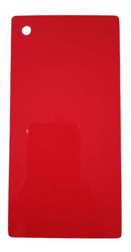 Formica Lamideco Roja Alto Brillo