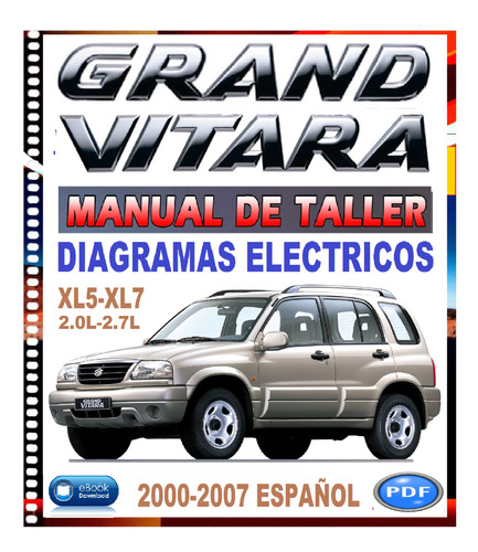 Manual Taller Servicio Chevrolet Grand Vitara Xl7 2000-2006.