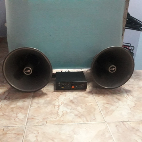 Amplificados American Sound Pa-128u Más 2cornetas 40watts