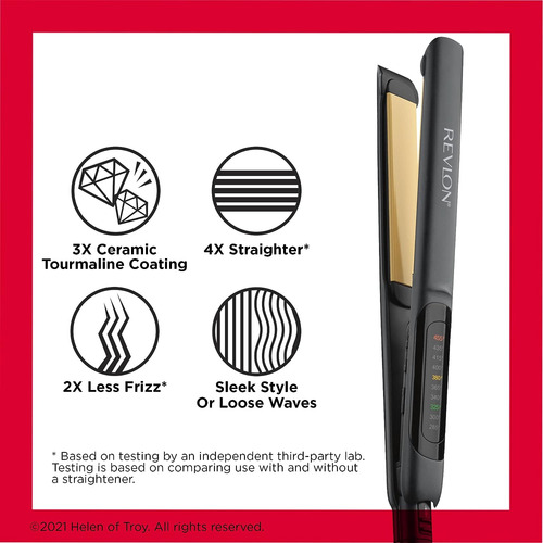 Plancha De Pelo Revlon Smooth Brilliance De Cerámica | Desli