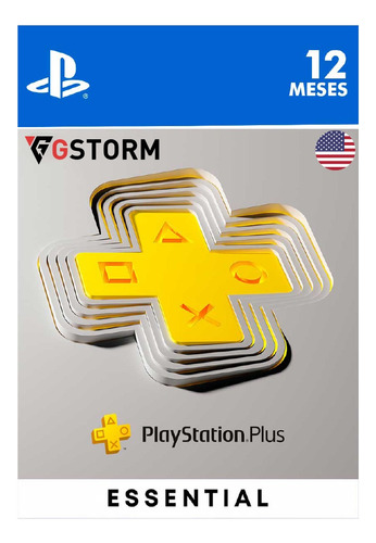 Playstation Plus Essential 12 Meses - Estados Unidos