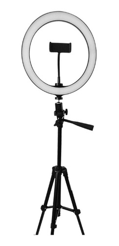 Imagen 1 de 3 de Lampara Aro De Luz Led De 26 Cm Ajustable Maquillaje Fotos