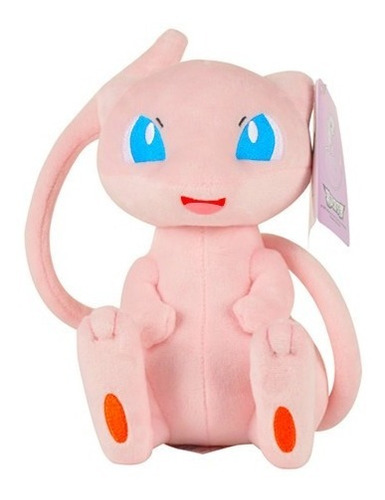 Mew Pokémon De Pelúcia Grande 22 Cm Pronta Entrega