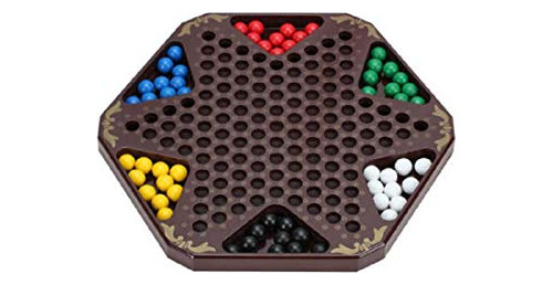 12 3 4 Hexagonal Estándar Chino Damas Tablero De Juego