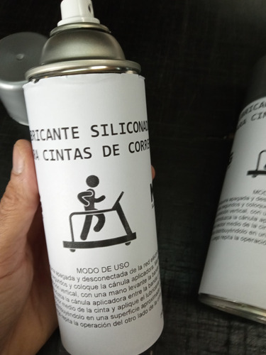 Imagen 3 de 5 de Aerosol Lubricante Silicona Cinta Correr X 250gr/440cc