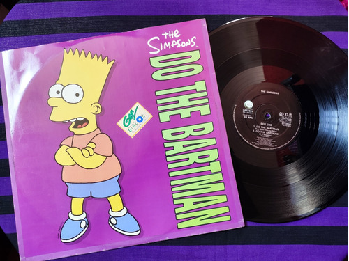 Vinyl Single 12' / The Simpsons - Do The Bartman / Uk 1990