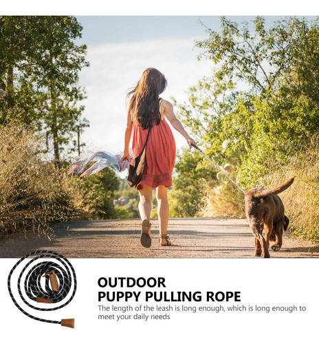 Cuerda De Tracción Para Perros Al Aire Libre, Larga Y Pequeñ