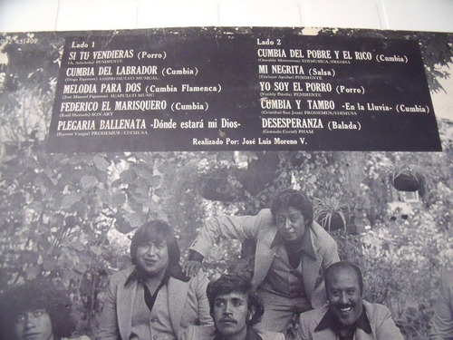 Lp Los Guapachosos, Melodia Para Dos (Usado)