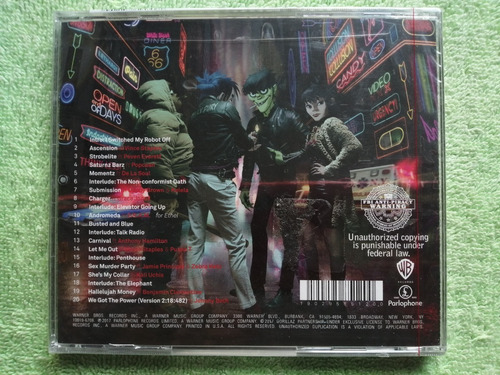 Eam Cd Gorillaz Humanz 2017 Quinto Album Estudio Parlophone