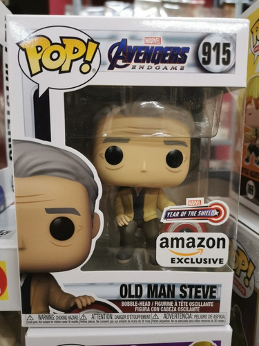 Imagen 2 de 2 de Old Man Steve Avengers Endgame Funko Pop Amazon Exc