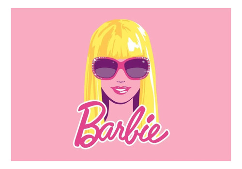 Papel De Arroz Para Bolo De Aniversário Barbie - Mod 3