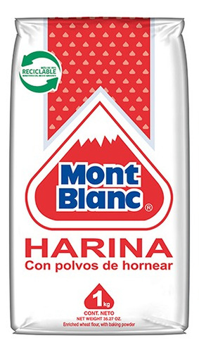 Mont Blanc Harina Con Polvo 1 Kg