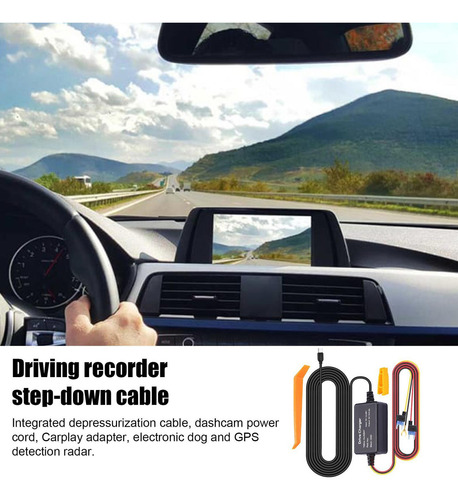 Cable De Extensión Dashcam Hardwire Kit, Cable Multiusos