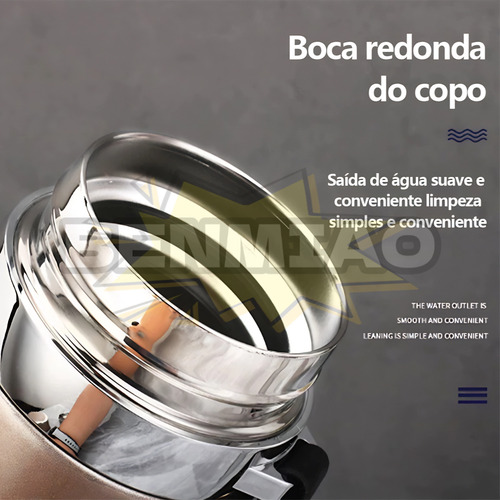 Termo Café 1l Acero Inox Doble Pared Portátil