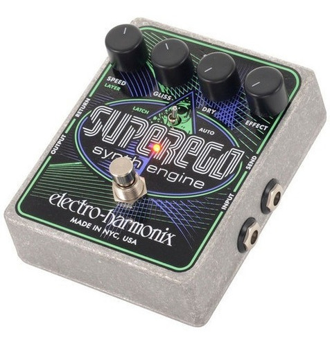 Pedal Sintetizador Electro Harmonix Superego Synth Engine