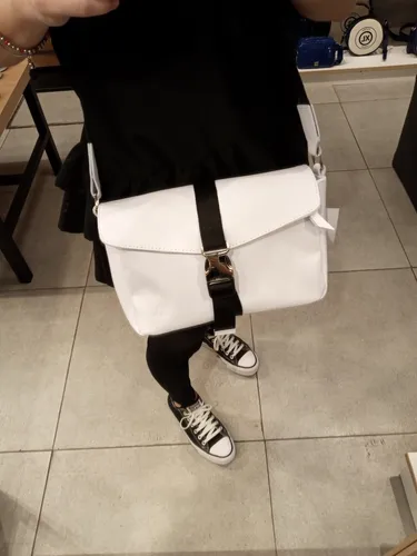 Cartera xl blanca sale