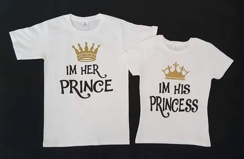 Camisas que digan queen y king sale