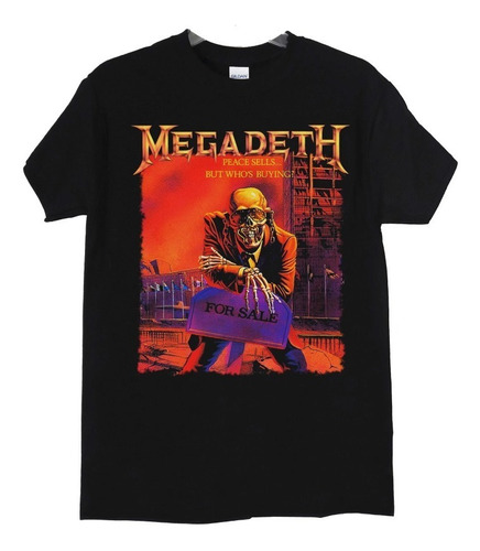 Polera Megadeth Peace Sells Metal Abominatron