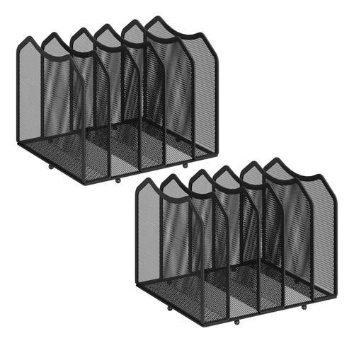 2 Pack-organizador Clasificador De Archivos De Escritorio De