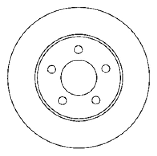 Disco Freno Del (4wd) (286mm) Ford Explorer 96-00