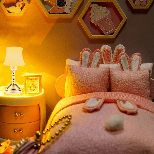 Luces De Casa De Muñecas Eléctricas Que Funcionan Con