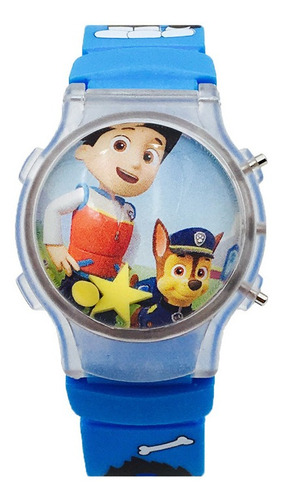 Paw Patrol - Reloj Infantil Con Luces Led Intermitentes