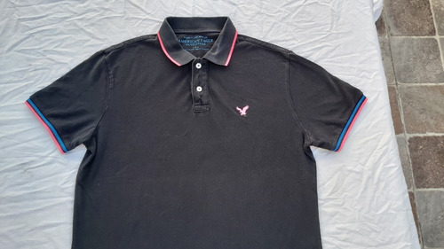 Chomba American Eagle Talle L Mangas Cortas Made In Pakistan