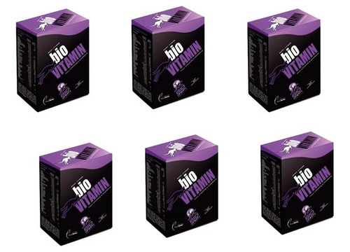 Poweza Six Pack Bio Vitamin Máximo Potencial X 6 Cajas**